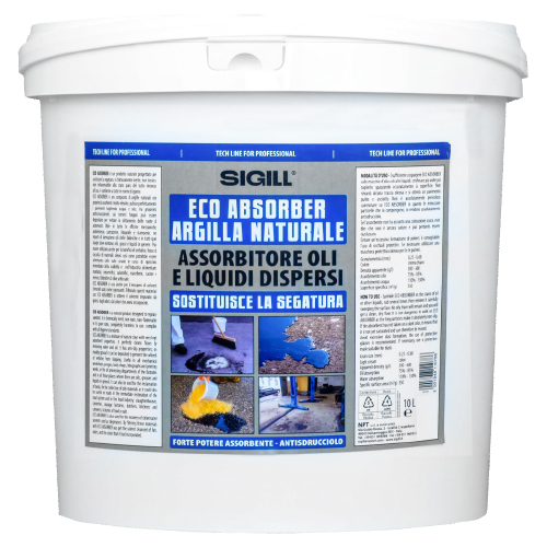 Assorbitore oli liquidi lt.10