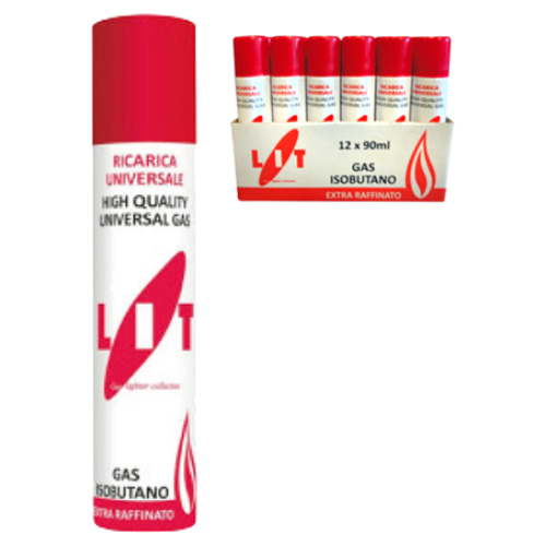 Bombolette gas lit ml.90 ric.
