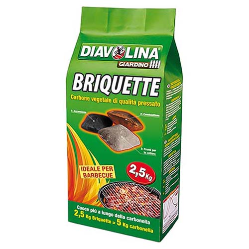Carbone diavolin.briquette 2,5