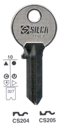 Chiavi silca cisa cs204