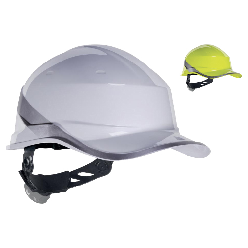 ELMETTI-DIAMOND-V-BIANCHI-FLUO