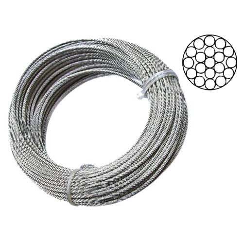 Fune acc. 19 fili d.mm. 3xm100
