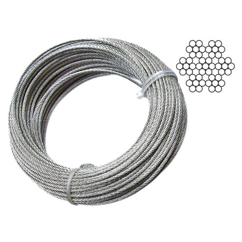 Fune 49 fili inox_d.mm.2x m100