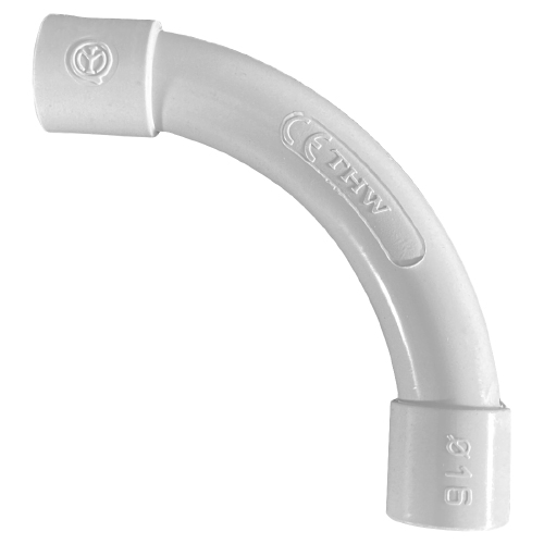 Curve 90 t.rigidi mm.16   ip40