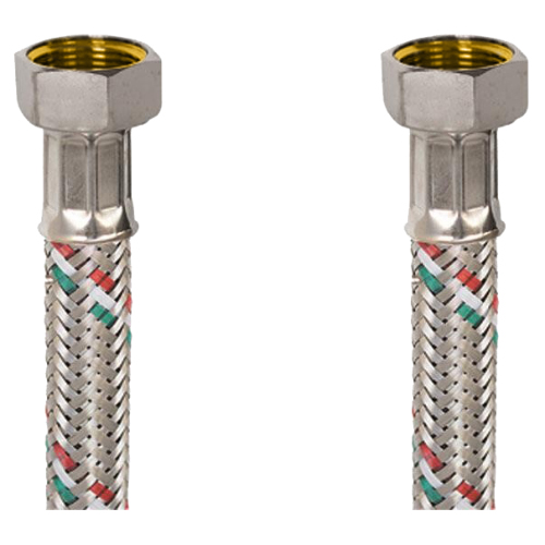 Fless.inox cm.25 1/2f.x 1/2f.