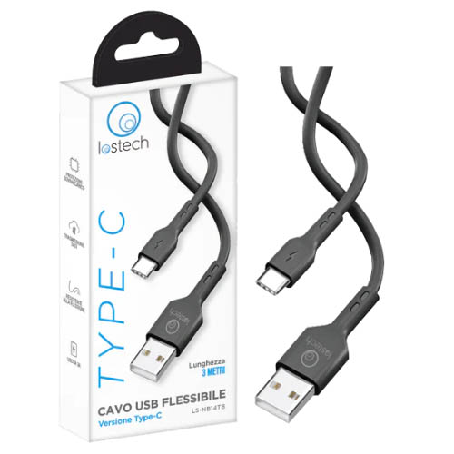 Cavo lostech ls-nb14tb usb-c