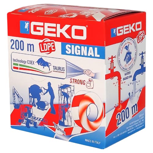 Nastro segnal.geko  b/r. m.200