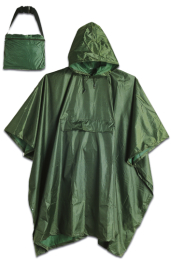 Imperm.poncho 1510 verde tg.u.