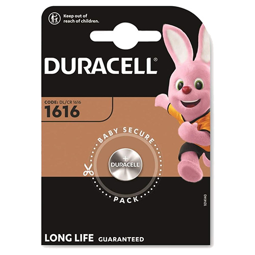 Pile duracell 1616 litio   1pz