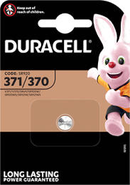 Pile duracell  371/370     1pz