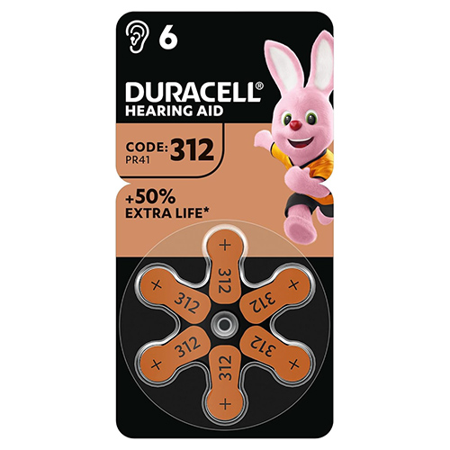 Pile duracell da 312       6pz