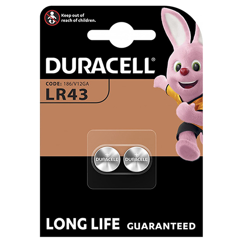 Pile duracell  lr43        2pz