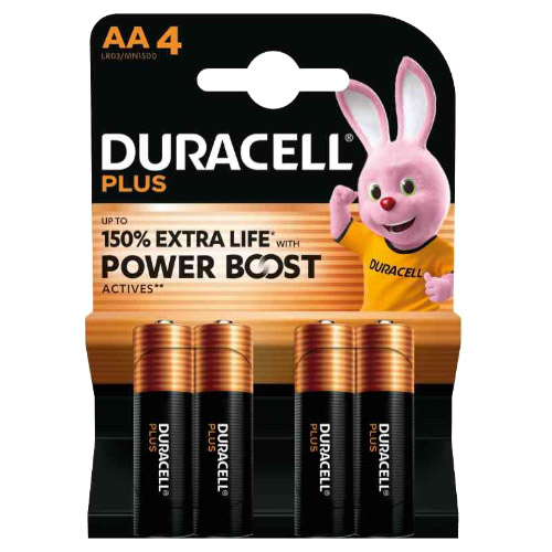 Pile duracell stilo aa     4pz
