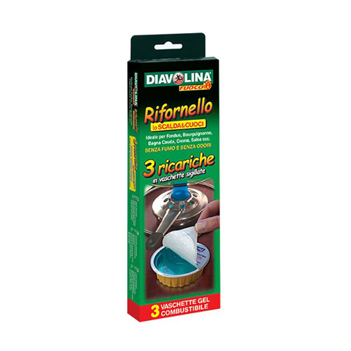 Ricariche rifornello gel   3pz