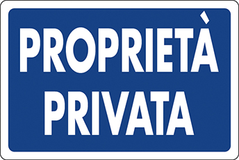 S.PVC-PROPRIETA'PRIVATA--30X20