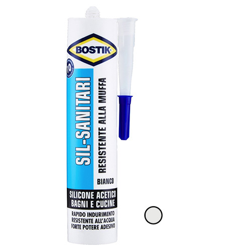 Silicone bostik san.bianco 280