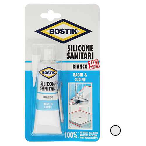 Silicone bostik sanitari b. 60
