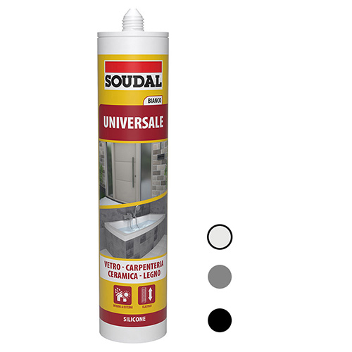 Silicone soudal univ.bianc.280