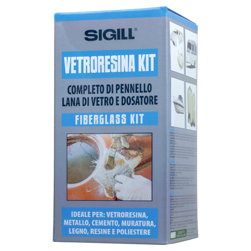 Stucco x vetroresina ml.750kit