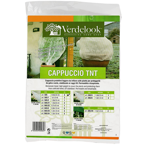 Velo tnt cappucci 0,6x0,8h 6pz